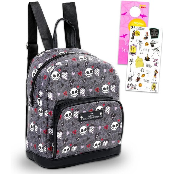 Nightmare Before Christmas Jack Skellington Mini Backpack Purse Bundle for Women main image 8